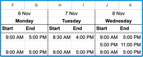 Free Rota Template UK: Excel, Google Sheets, PDF