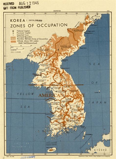 Korean War Map Outline