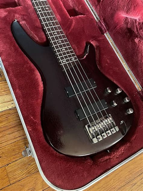 Ibanez Sr505 Five String Electric Bass Reverb