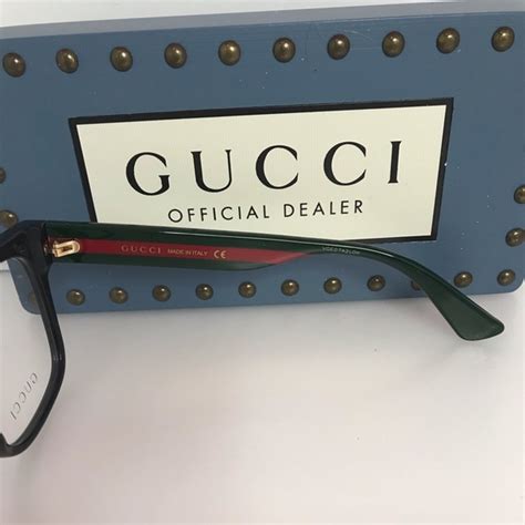 Gucci Accessories New Gucci Gg958o 004 Eyeglasses Black Rectangle Unisex Poshmark