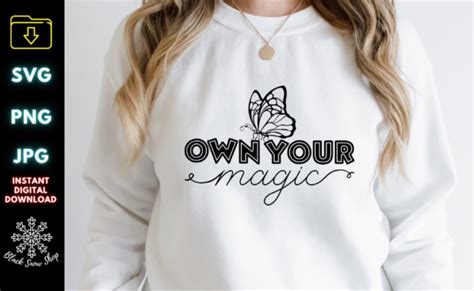 Own Your Magic Svg Graphic By Blacksnowshopth · Creative Fabrica