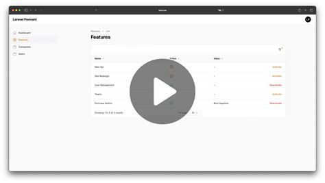 Pennant For Filament Integrate Feature Flags From Laravel Pennant