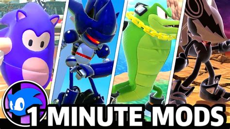 Sonic The Hedgehog Mods Part 6 1 Minute Mods Super Smash Bros