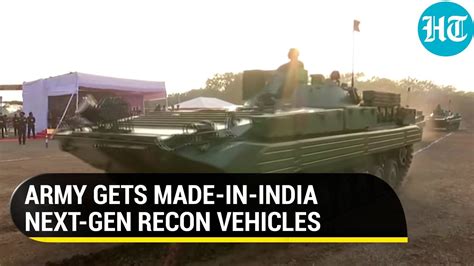 Boost For Indian Army Gen Naravane Inducts Made In India Next Gen