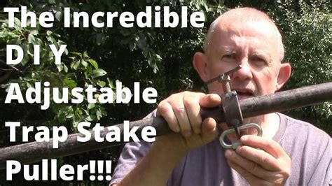 The Incredible Diy Adjustable Trap Stake Puller Never Struggle Pulling