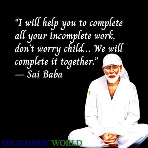 Shirdi Sai Baba quotes, sayings, thoughts in English on faith, love ...