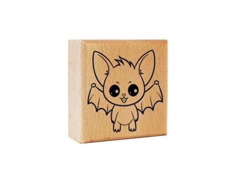 Motivstempel Fledermaus X Mm