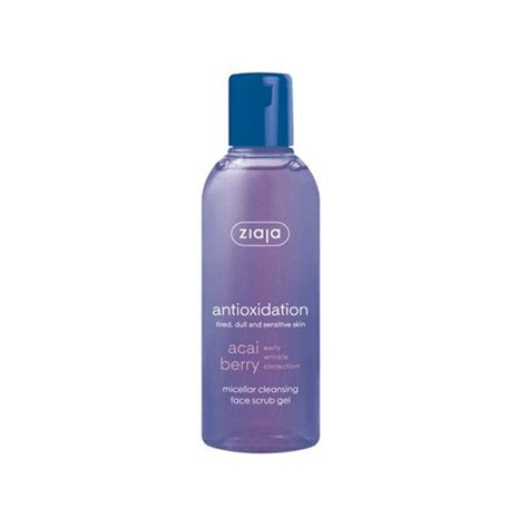 Ziaja Gel Limpiador Exfoliante Facial Con Acai Berry 200ml