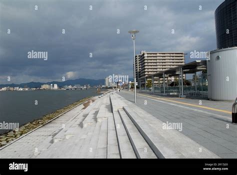 Shinji Lake and sunset spot “Torupa” Stock Photo - Alamy