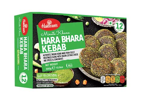 Haldiram Kebab Range Soya Shami Veg Shami Hara Bhara