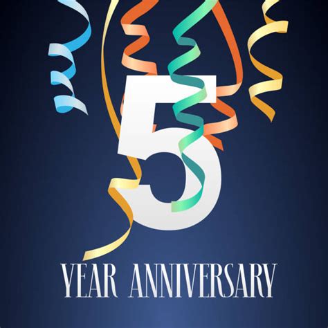 5th Anniversary Illustrations Royalty Free Vector Graphics And Clip Art