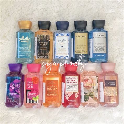 Jual Shower Gel Travel Size Ml Bbw Original Bpom Bth Body Works