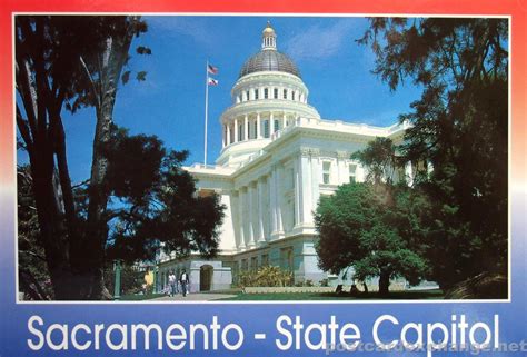 California State Capitol in Sacramento – Postcard Exchange – Online Postcard Collection