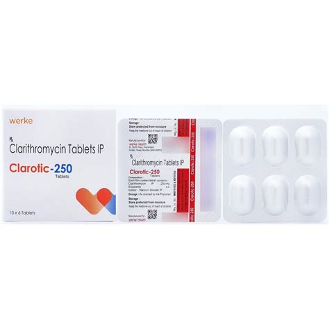 Clarithromycin Mg Tablet At Rs Box Pharma Tablet In Panchkula