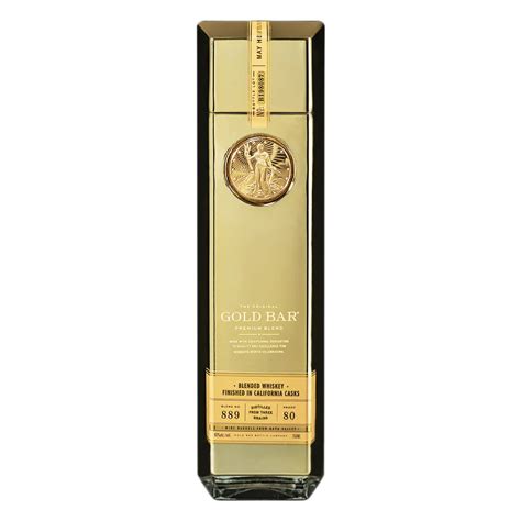 Gold Bar Premium Blended American Whiskey 1000ml Whiskypedia