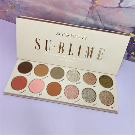 Paleta De Sombras Nude Atenea Eden Rose