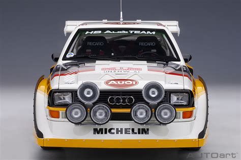 Autoart Audi Quattro S Rally Monte Carlo Mikkola Hertz