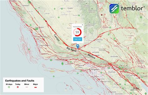 Earthquake Map Northern California
