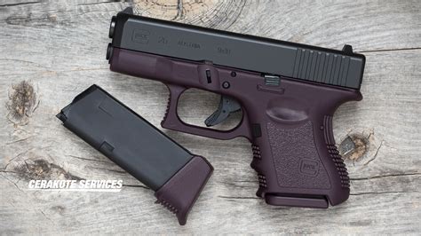 Glock Gen Plum Cerakote Services