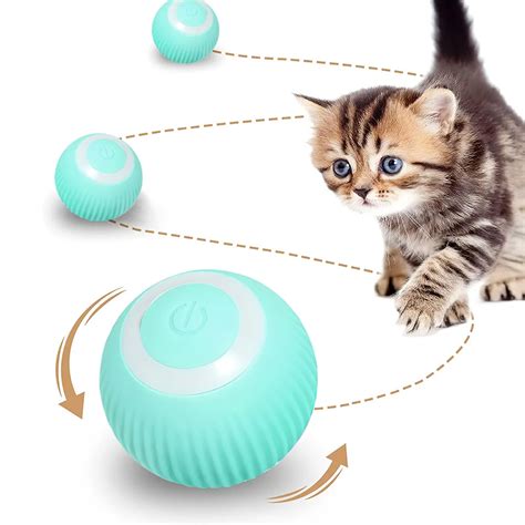 Smart Cat Toys Electric Cat Ball Automatic Rolling Ball Cat Interactive