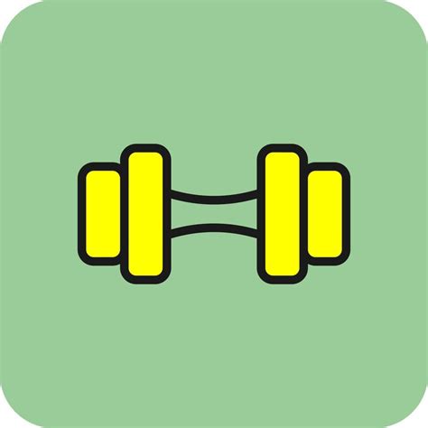 Dumbbell Vector Icon 19615641 Vector Art at Vecteezy