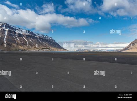 The Isafjordur airport, Isafjordur, Iceland Stock Photo - Alamy