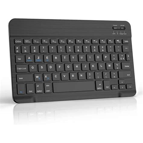 Clavier Sans Fil Bluetooth AZERTY Français Compatible IOS Android