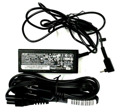 Genuine Acer 45W 19V 2 37A Laptop AC Adapter Power Charger PA 1450 26