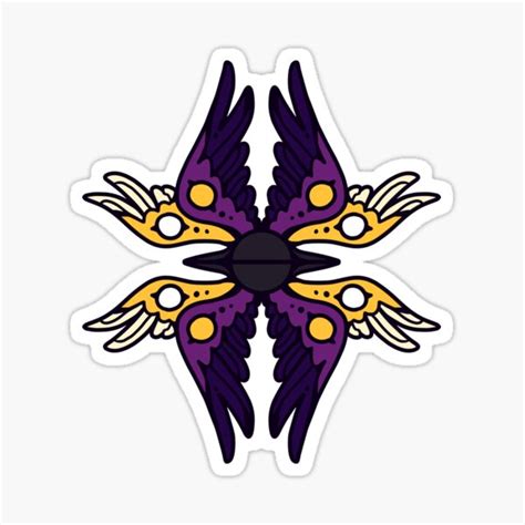 Nonbinary Seraph Alternate Colorway Sticker For Sale By