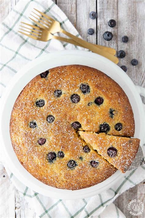 Lemon Blueberry Ricotta Cake Cooking On The Front Burner