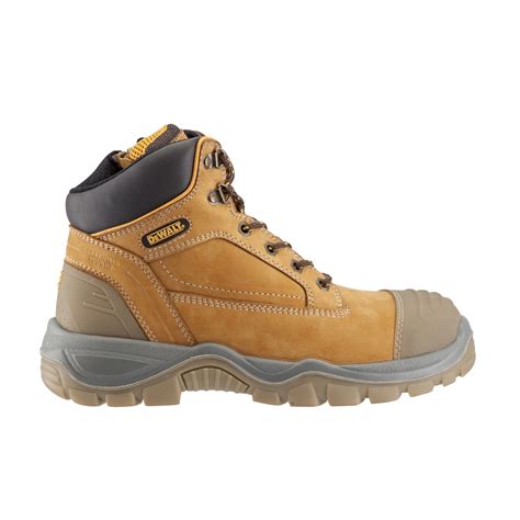 Dewalt Wheat Akron Pro Comfort Extreme Duty Leather Safety Zip Sided