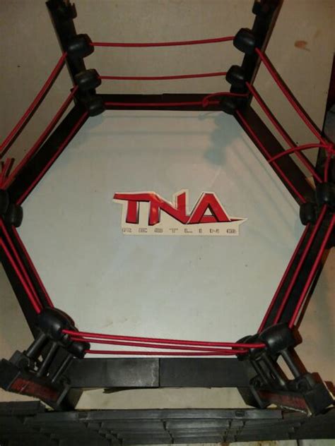 Jakks Tna Impact Wrestling Six Sided Ring Action Figure Playset Ebay