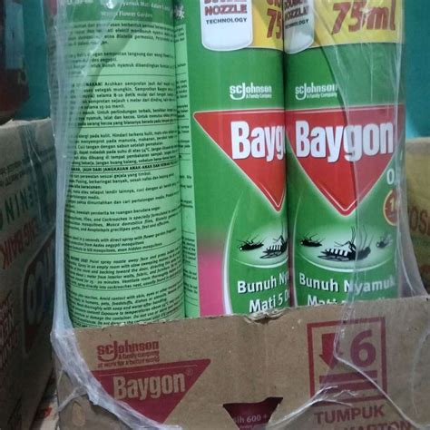 Jual Baygon Aerosol Spray Pembasmi Serangga Nyamuk Kecoa Lalat Semut