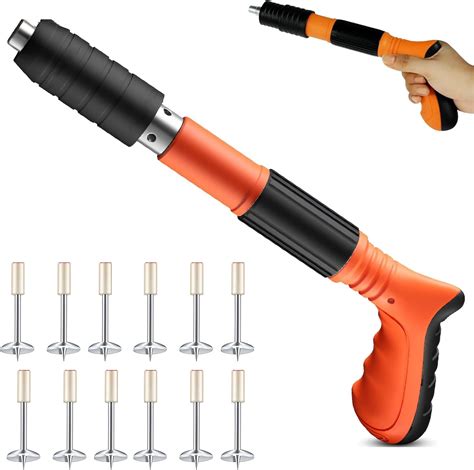 Manual Mini Nail Shooters Steel Nail Guns Concrete Nail Guns Cement