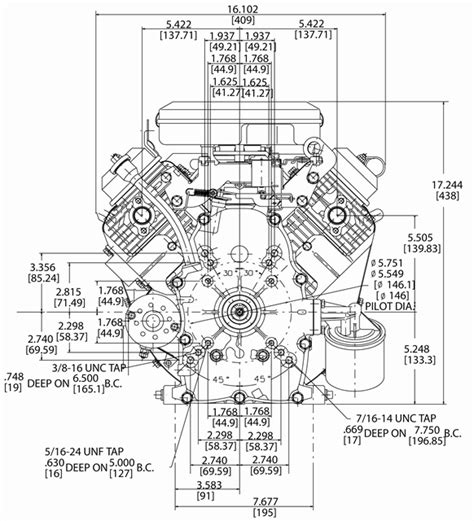 Briggs And Stratton Hp V Twin Parts Diagram Briggs Stratt