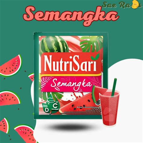 Nutrisari Semangka 1 Renceng Isi 10 Pcs Lazada Indonesia