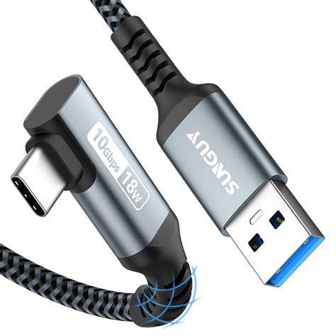 Amazon.com: SUNGUY USB C Android Auto Cable 1.5FT, 10Gbps USB C 3.1 Gen