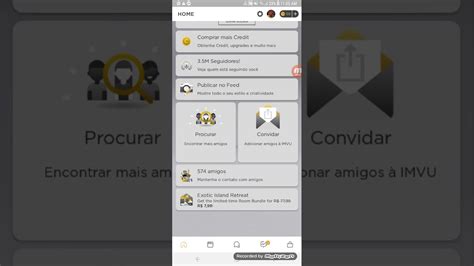 Troco Conta De Imvu Leia A Descri Youtube
