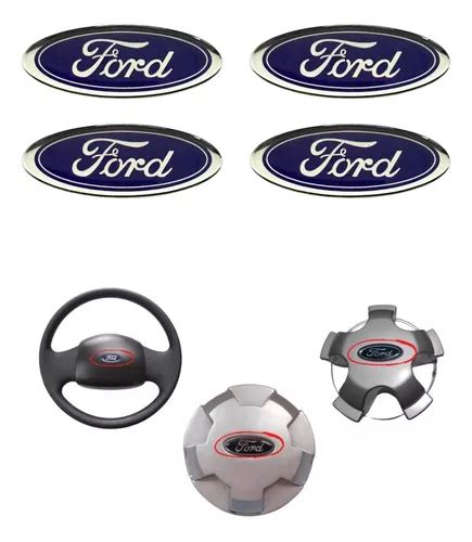 Emblema Adesivo Ford Centro Volante Calota F250 F350 F4000 MercadoLivre