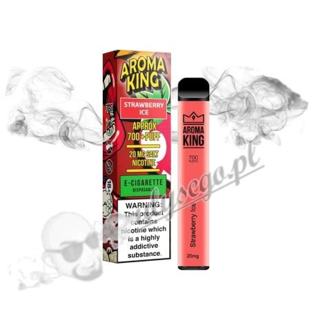 Aroma King Strawberry Ice Liquidy E Papierosy S Upsk Ch Manhatan