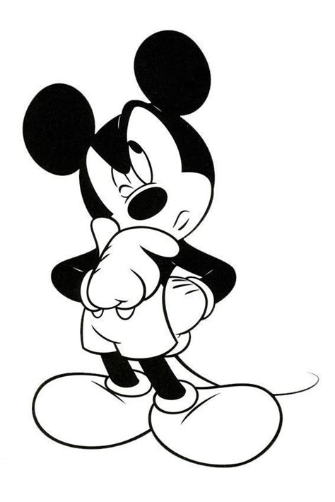 Pin De Jos Matheus Em Disney Mickey Mouse Desenhos Molde Mickey