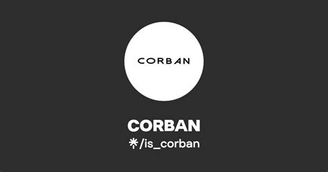 Corban Instagram Facebook Linktree