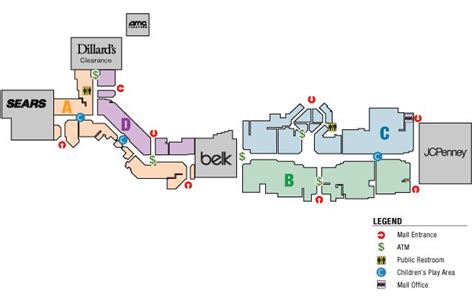 Florida Mall Directory Map