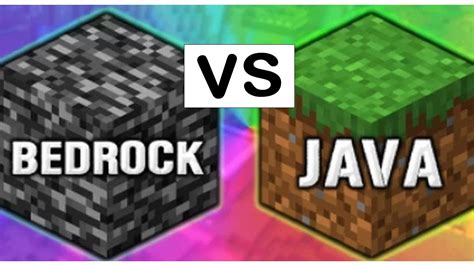 Diferencia Entre Minecraft Java Y Bedrock Youtube