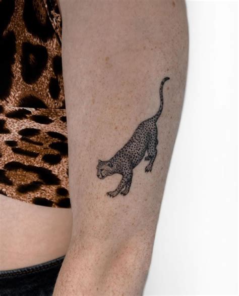 Stylish Cheetah Tattoos For Men And Women