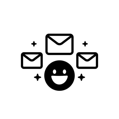 emails and happy emoji icon 26731253 Vector Art at Vecteezy