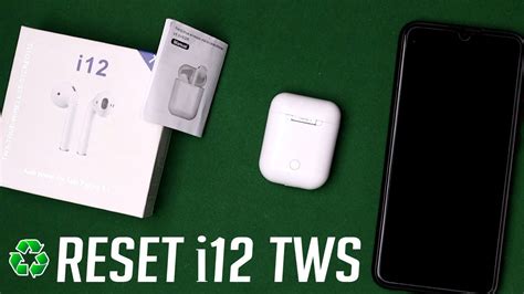 How To Reset I12 Tws Youtube