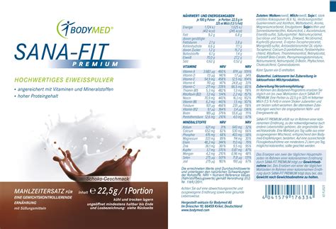 SANA-FIT PREMIUM | Portionsbeutel | Schoko | B-11010701