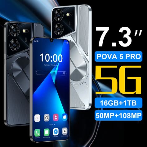 Original Pova Pro Dual Sim Smartphone Desbloqueado Celular Telefones