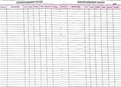 measurement book civil engineering  mumbai